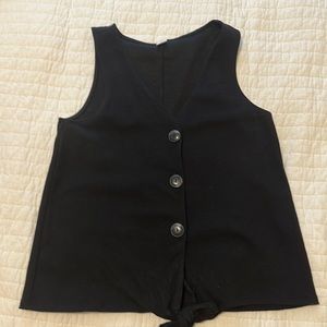Old Navy Black tie shirt